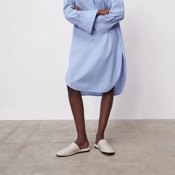 Zara faux lined flat mules - Picture 8 of 9